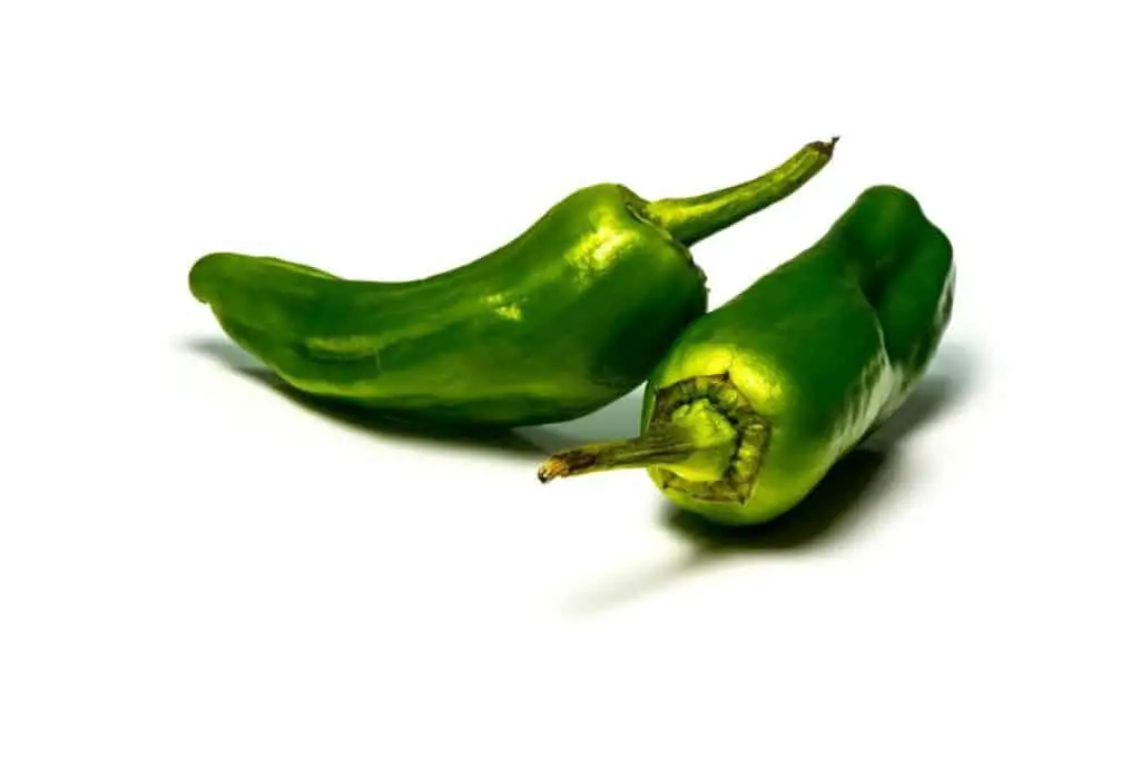 two green Jalapenos